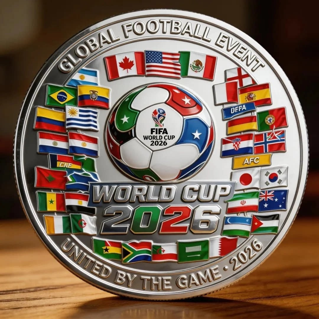 ๐ Flash Sale: 60% OFF โฝ World Cup 2026 Commemorative Coin