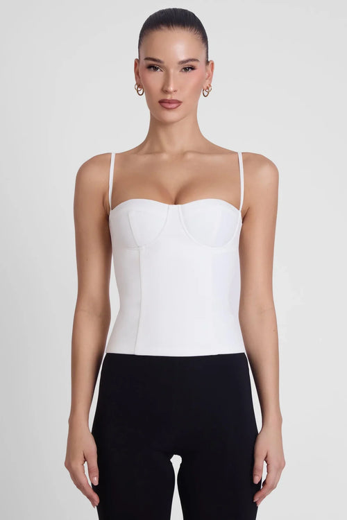 Ivory Muse Corset Camisole