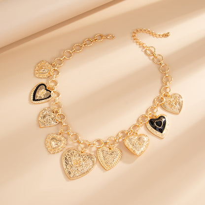 Aurielle Heart Chain Necklace